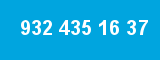 932 435 16 37